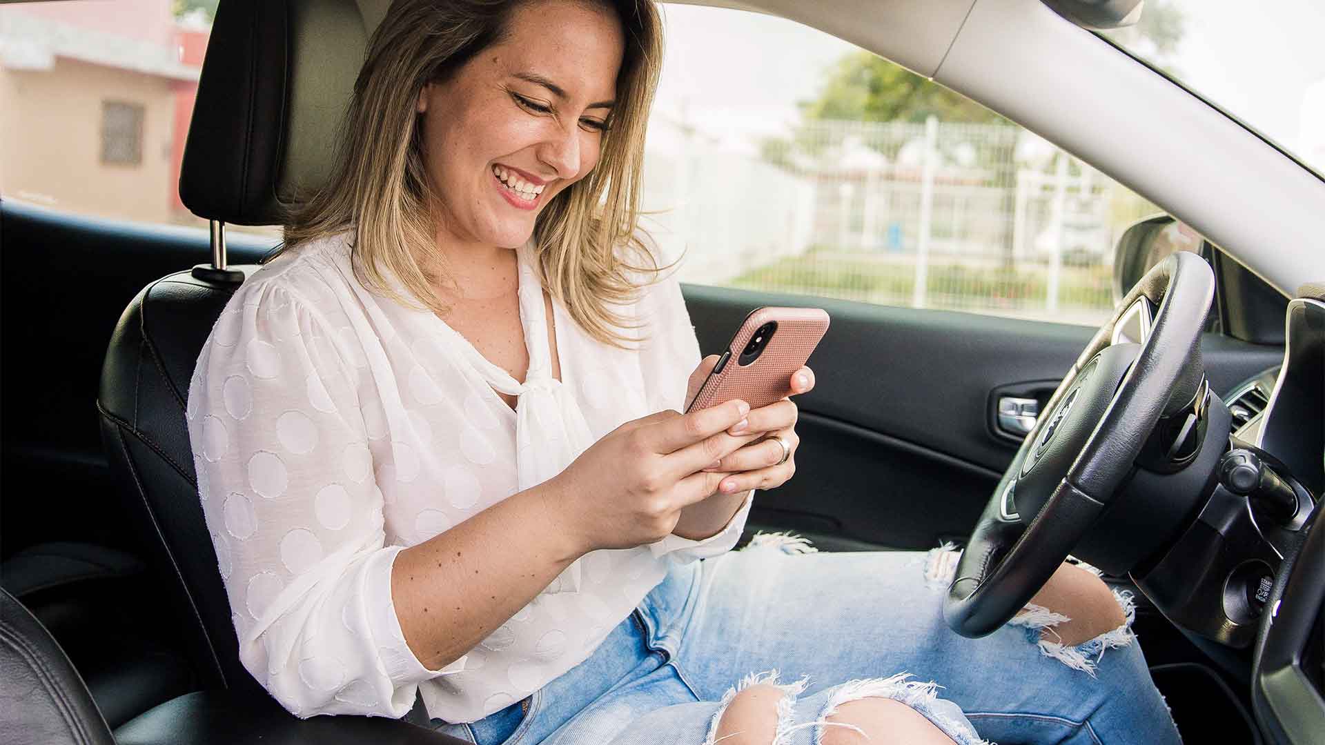 Driving practice with an instructor